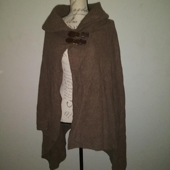 Ralph Lauren Equestrian Wool Poncho Cape Wrap NWT - Picture 2 of 7